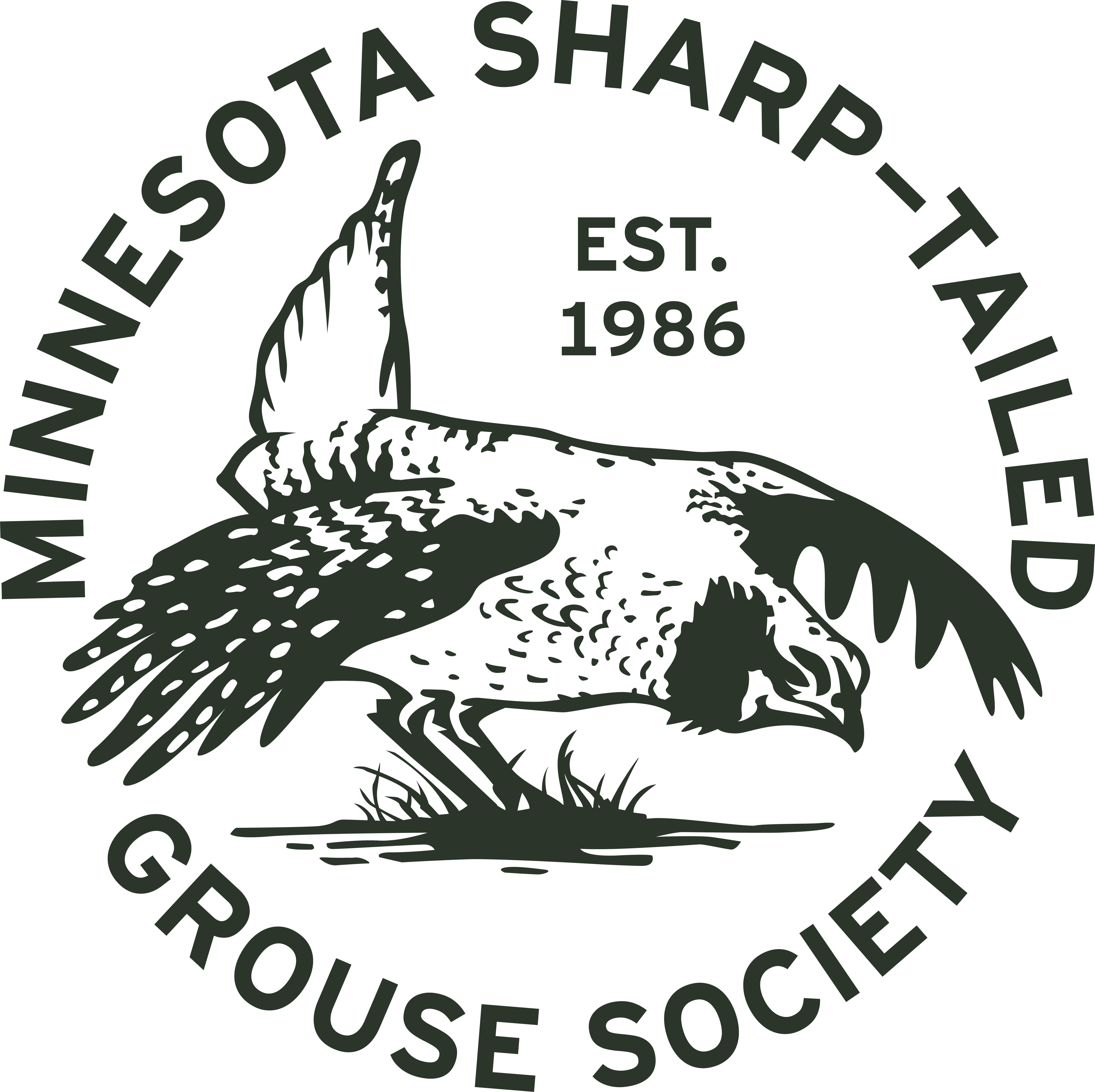 Minnesota Sharp-Tailed Grouse Society Logo